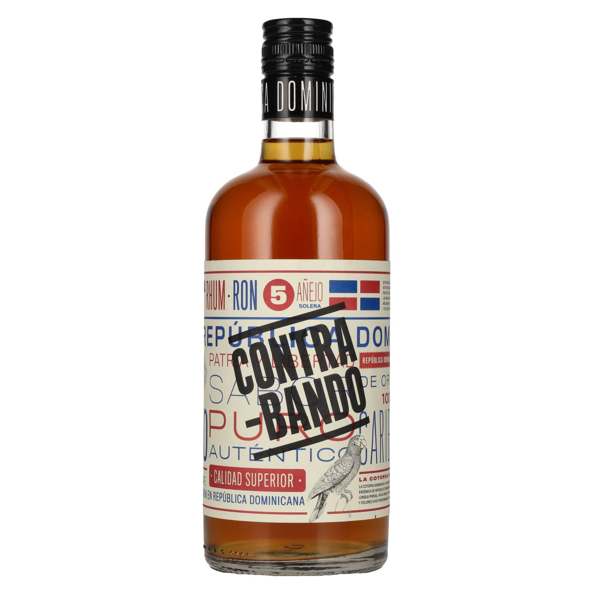 Roner Contra-Bando Calidad Superior 5 Años 38% Vol. 0,7l
