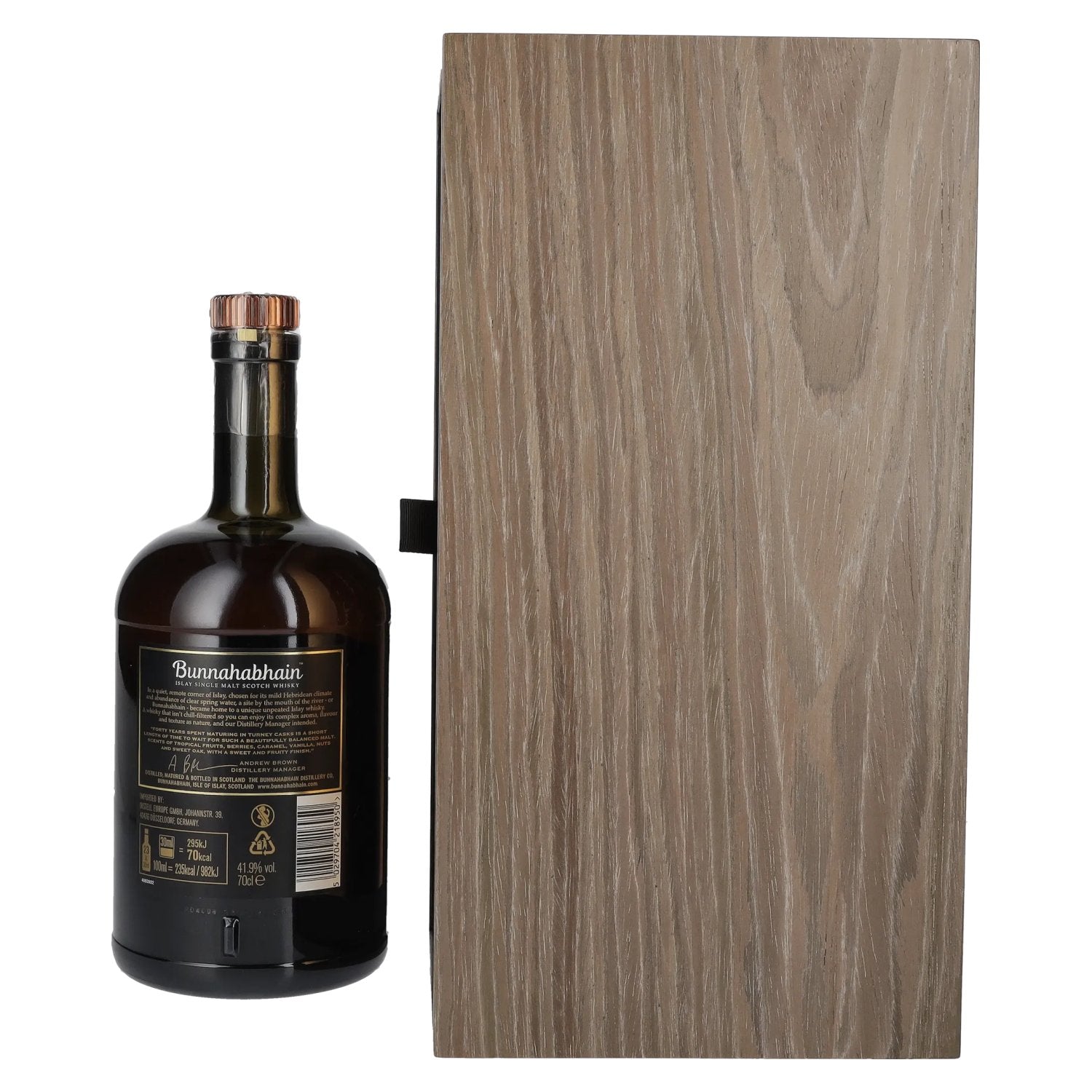 Bunnahabhain 40 Years Old Limited Edition 41,9% Vol. 0,7l in wooden box