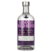 Absolut WILD BERRY Vodka aromatisée 38% Vol. 0,7l