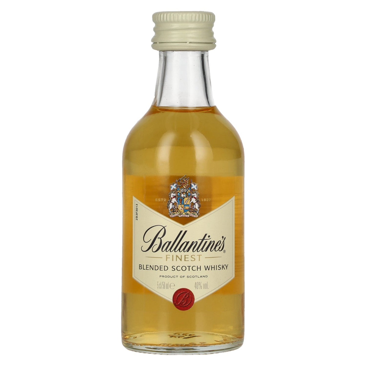 Ballantine's FINEST, whisky écossais blended, 40 % vol., 0,05 l