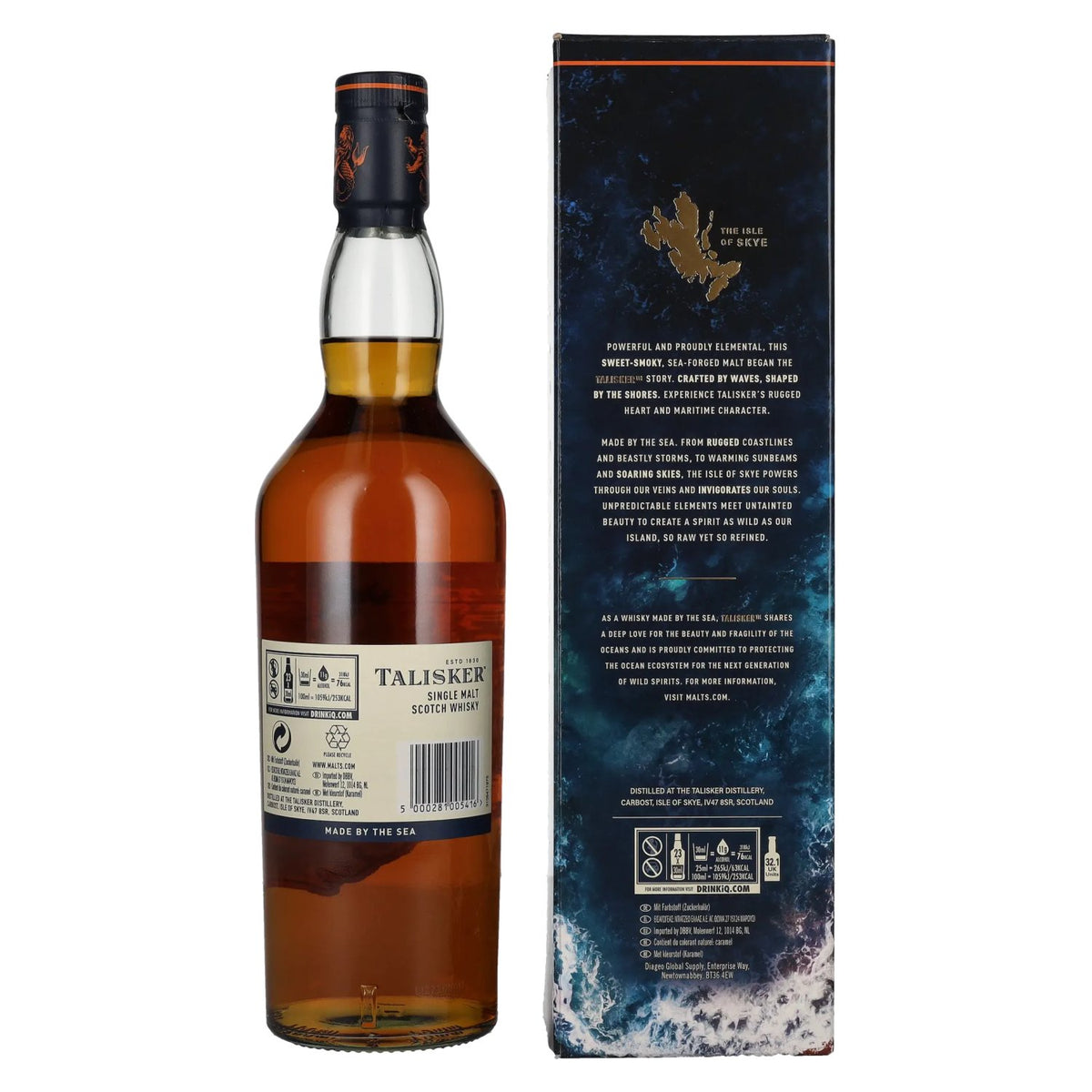 Talisker 10 Years Old Single Malt Whisky 45,8% Vol. 0,7l in gift box