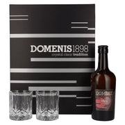 Domenis 1898 DOMBAY Cherry crema di ciliegie 17% Vol. 0,5l in gift box with 2 glasses