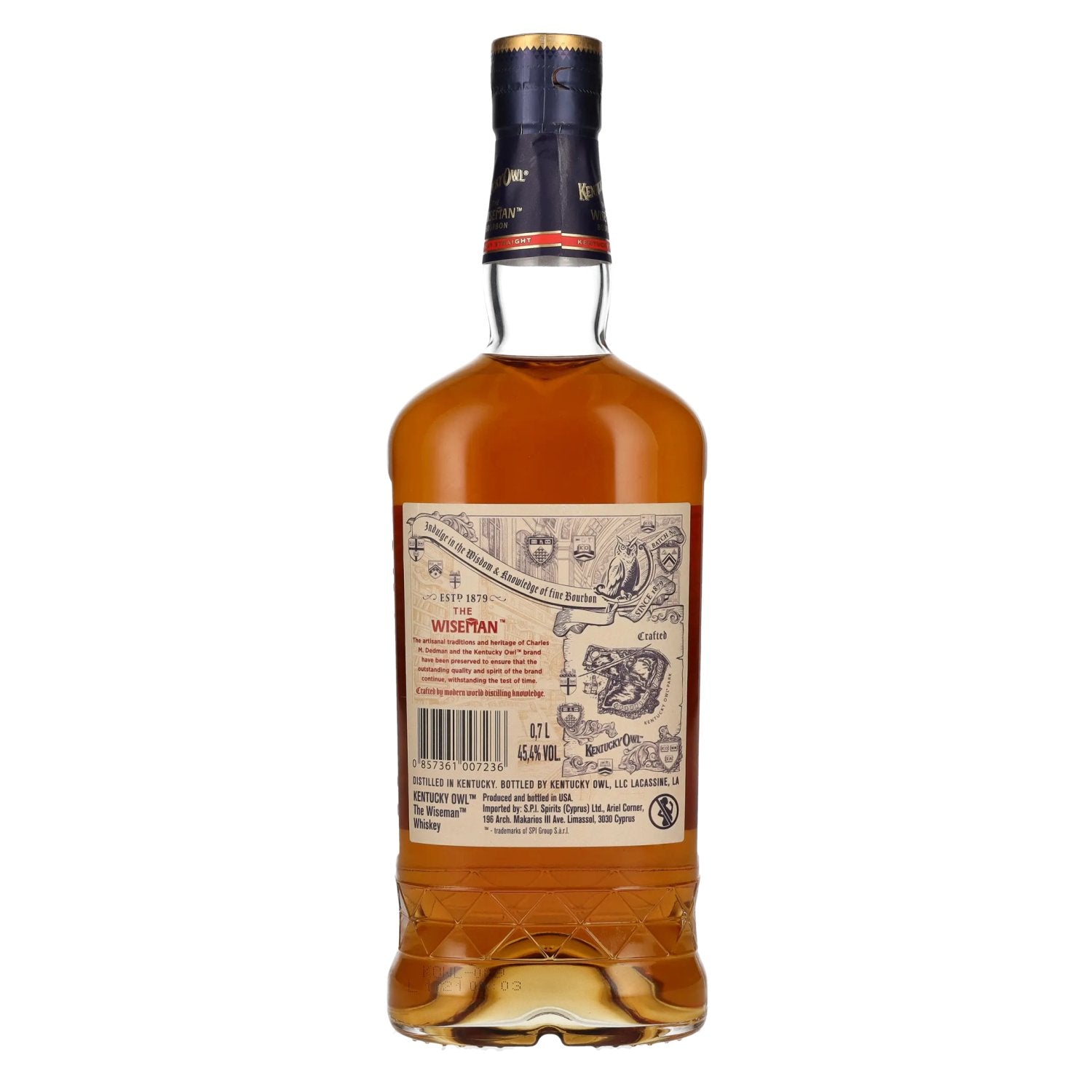 Kentucky Owl The WISEMAN Kentucky Straight Bourbon Whiskey 45,4% Vol. 0,7l