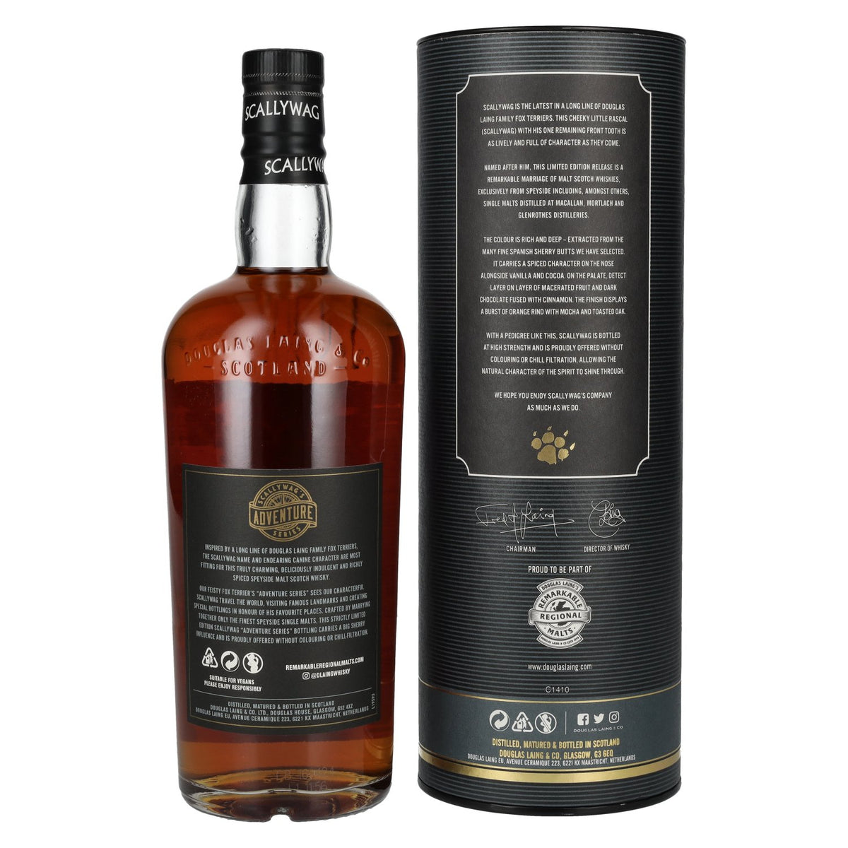 Douglas Laing SCALLYWAG The Berlin Limited Edition 48% Vol. 0,7l in gift box
