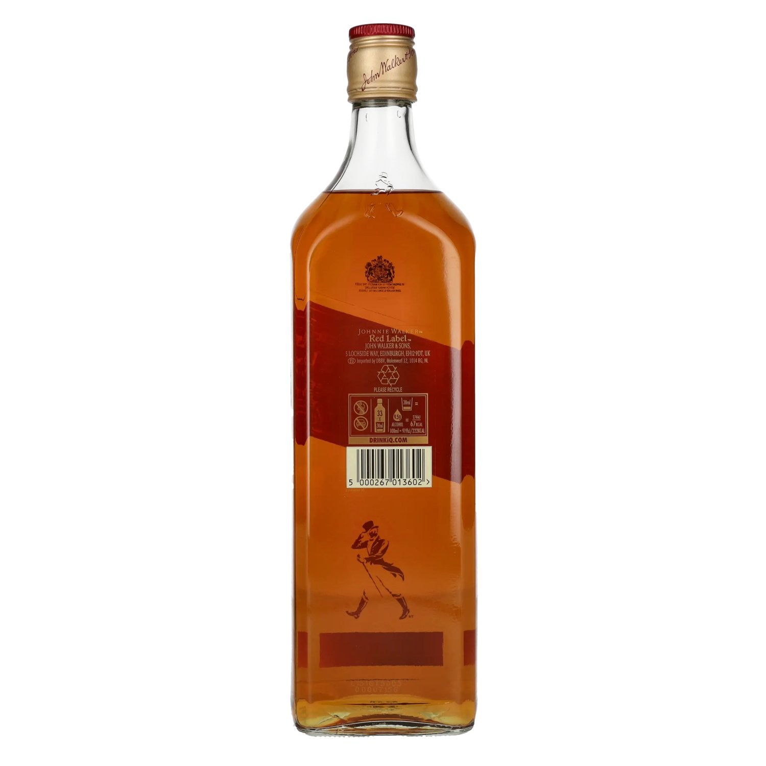 Johnnie Walker Red Label Blended Scotch Whisky 40% Vol. 1l