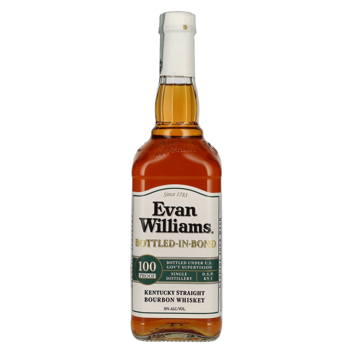 Evan Williams BOTTLED-IN-BOND Kentucky Straight Bourbon Whiskey 50% Vol. 0,7l