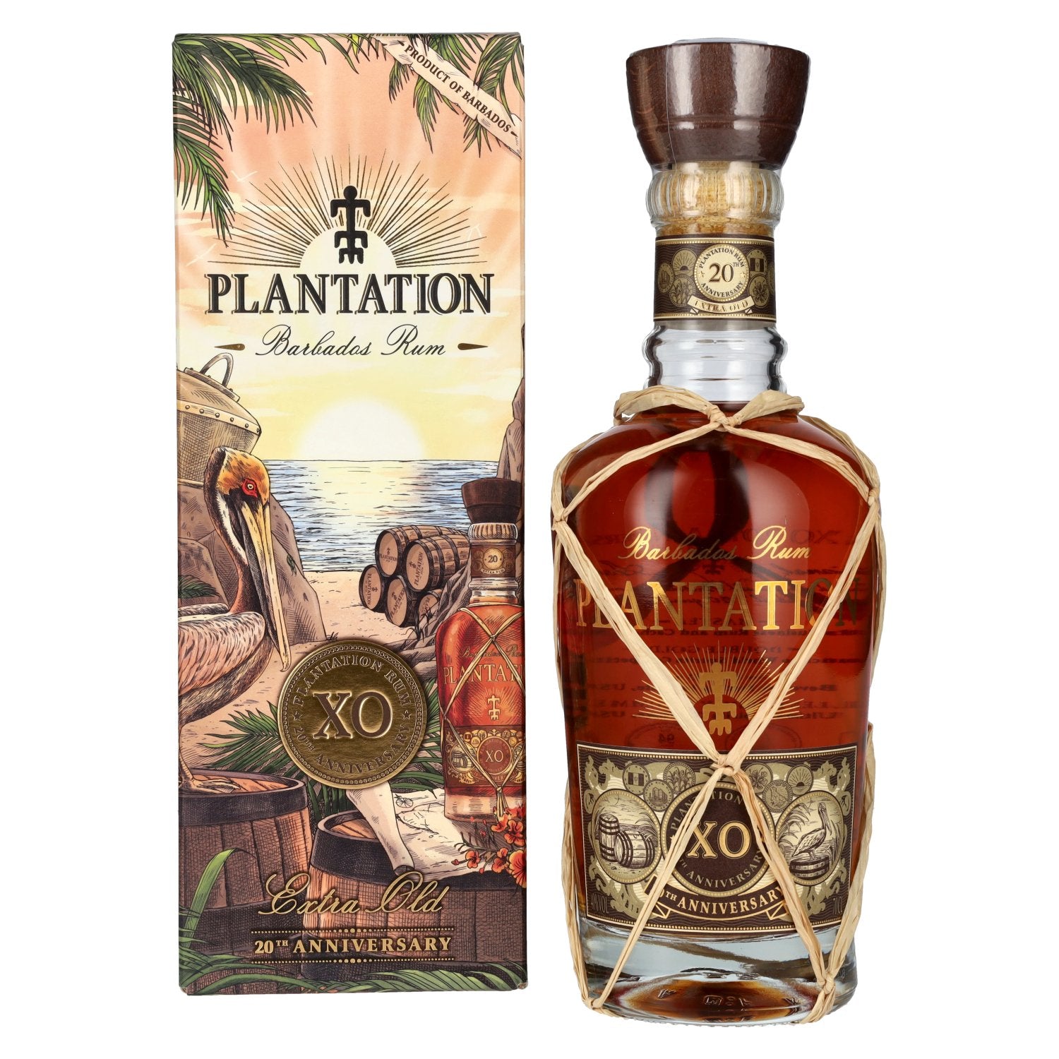 Plantation Rum BARBADOS XO 20th Anniversary 40% Vol. 0,7l in Geschenkbox