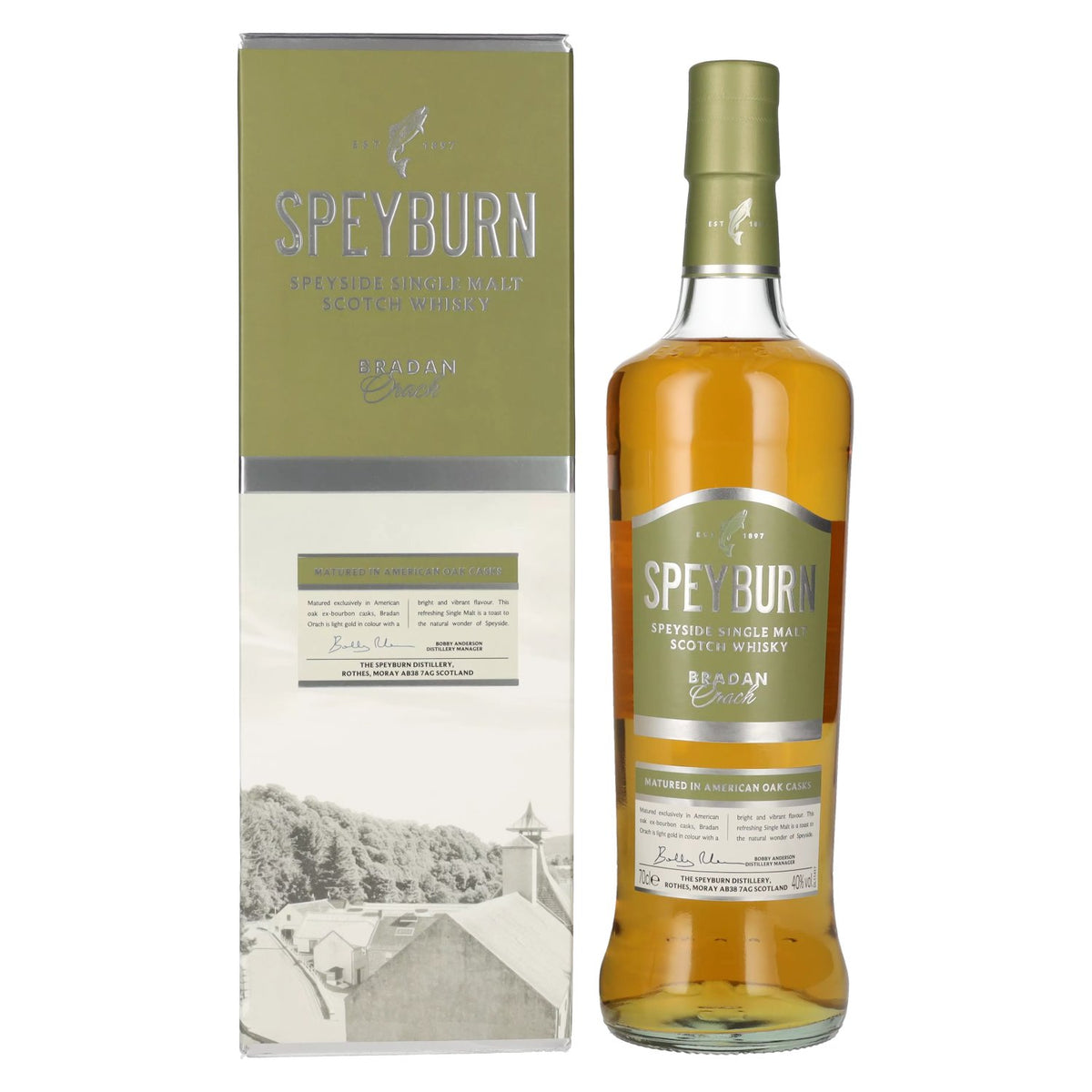Speyburn BRADAN ORACH Speyside Single Malt Scotch Whisky 40% Vol. 0,7l in Geschenkbox