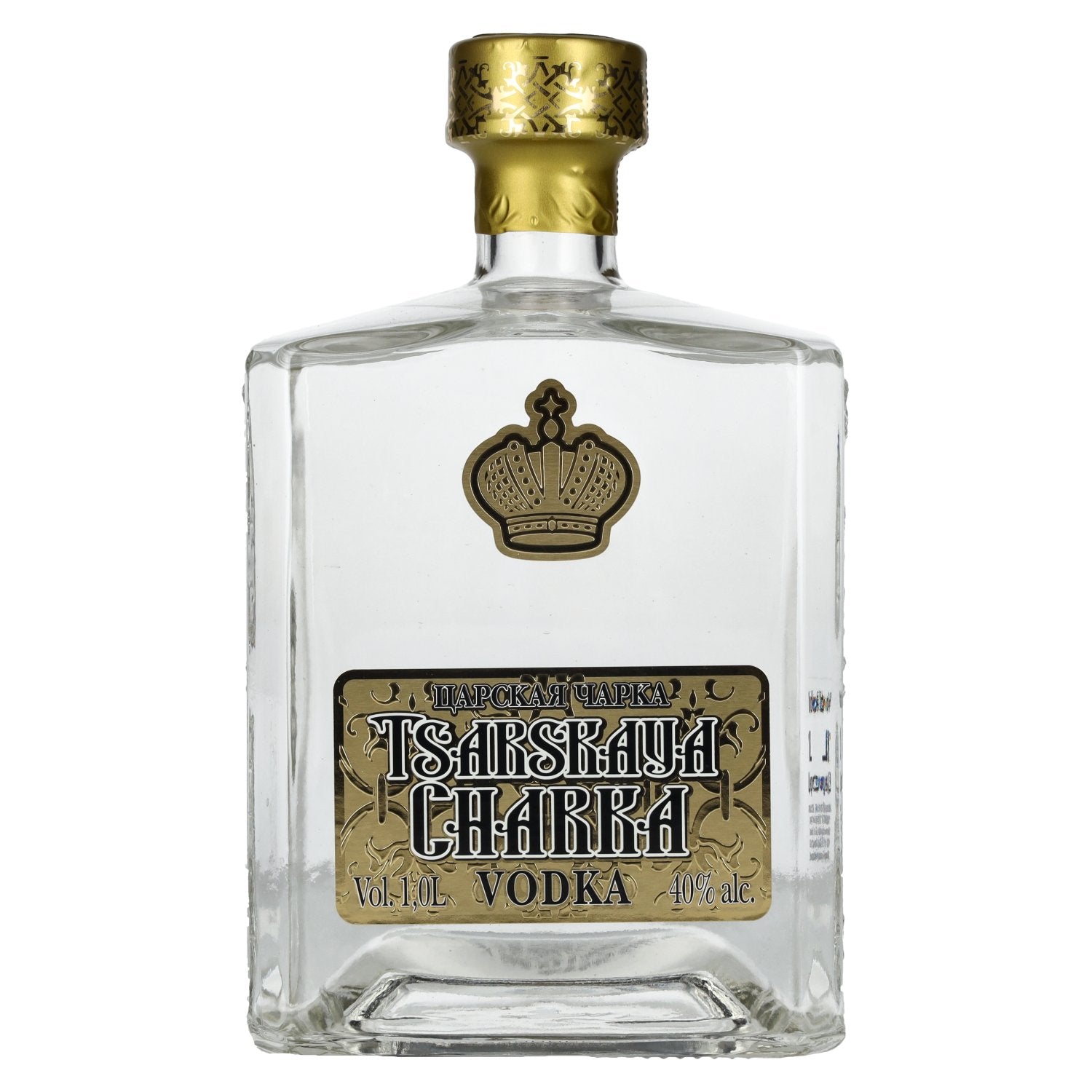 Tsarskaya Charka GOLD Vodka 40% vol. 1l