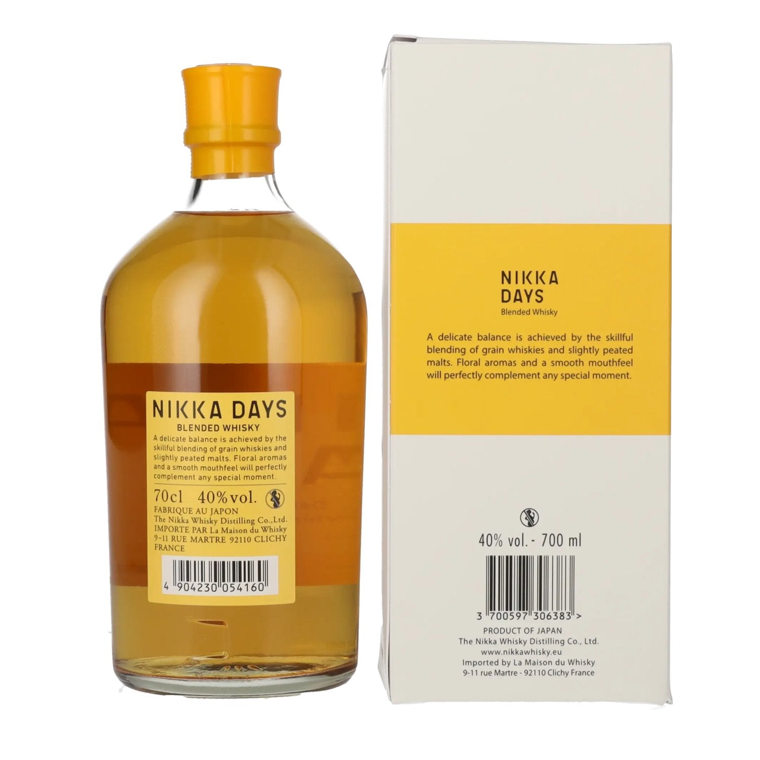 Nikka DAYS Smooth & Delicate Blended Whisky 40% Vol. 0,7l in Geschenkbox