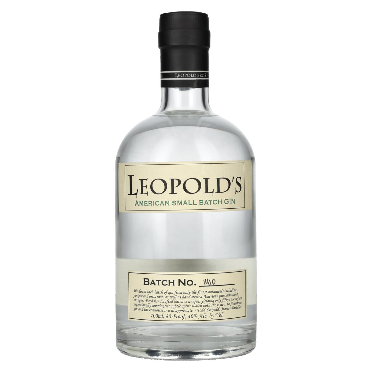 Leopold's Small Batch Gin 40% vol. 0,7l