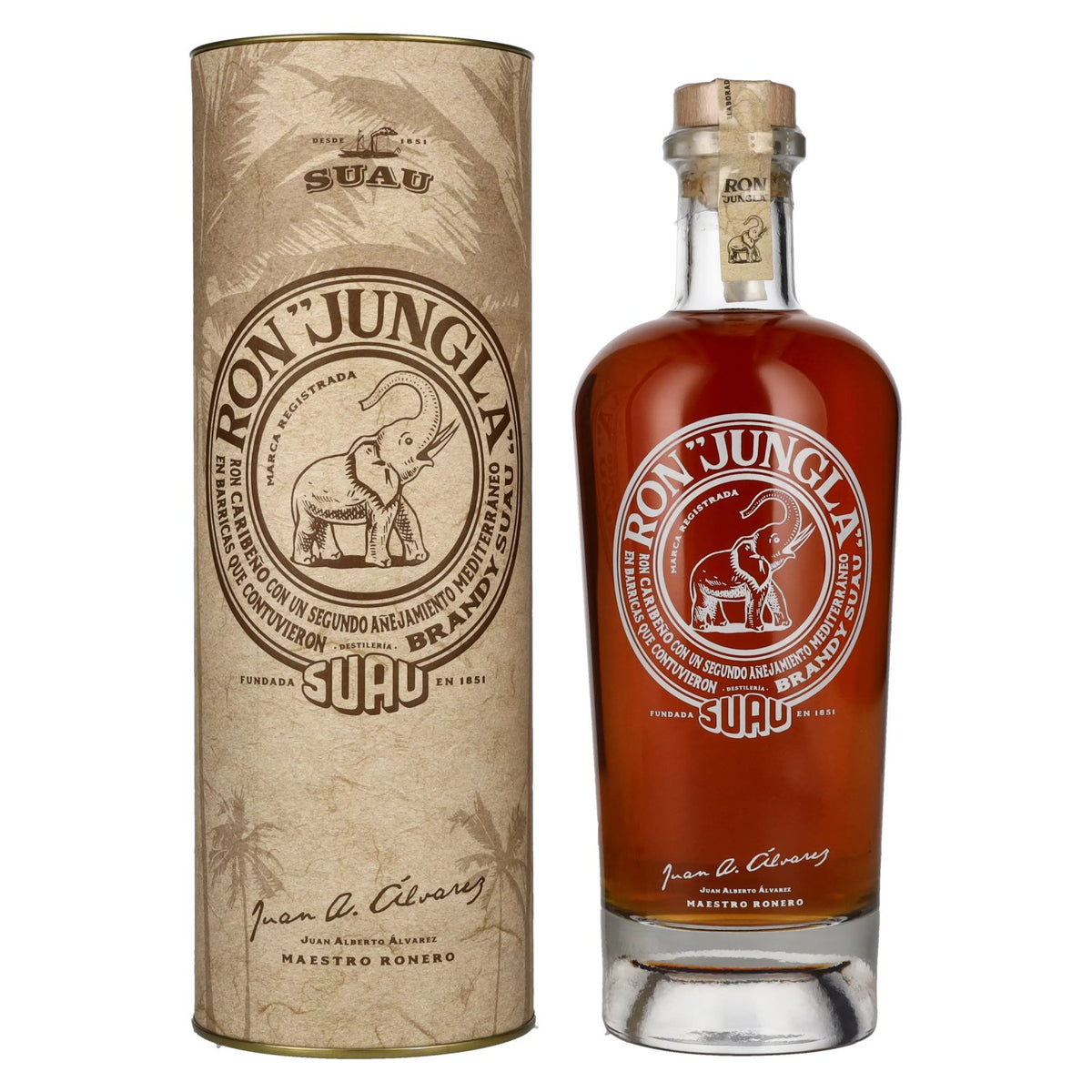 Ron Jungla 40% vol. 0,7l en boîte cadeau