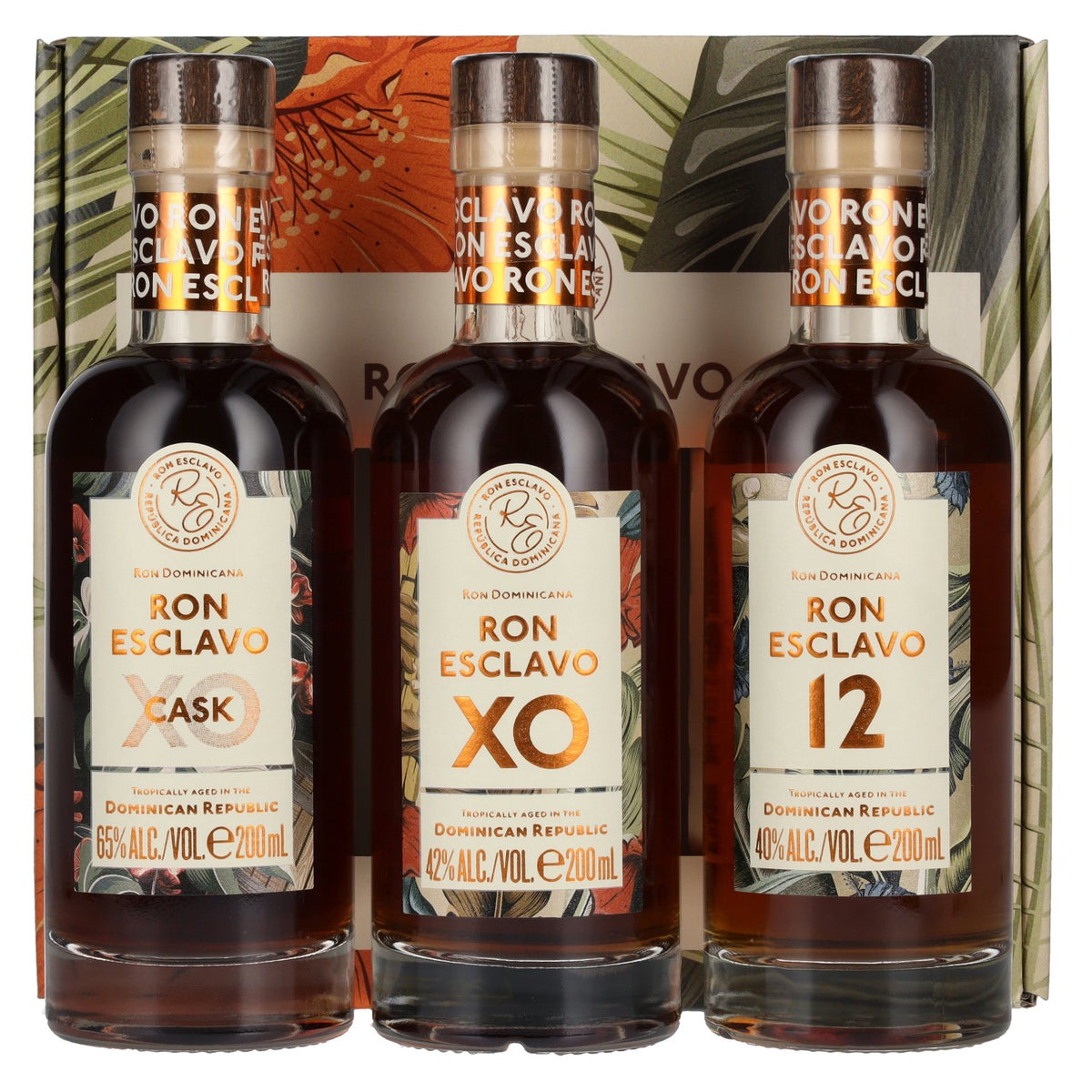 Ron Esclavo Giftbox 49% Vol. 3x0,2l in giftbox