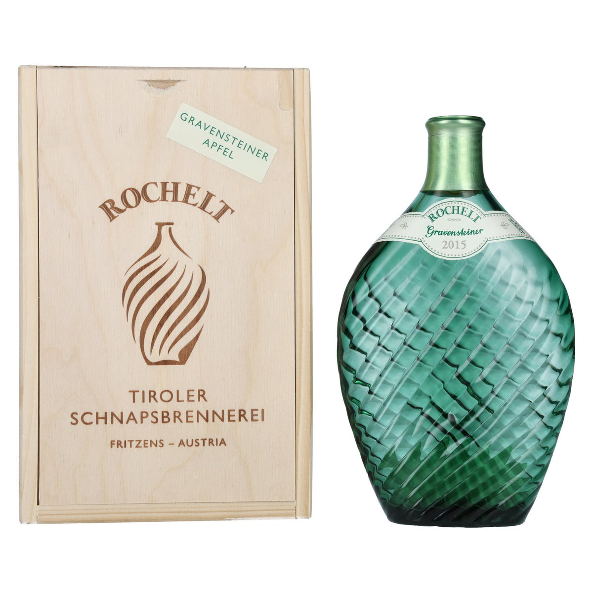 Rochelt Gravensteiner 2015 50% Vol. 0,35l in wooden crate