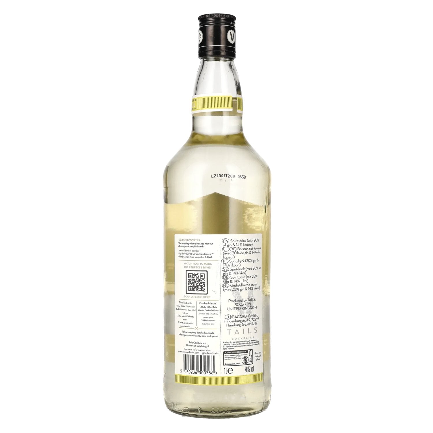 TAILS Cocktails Garden Cocktail 20% vol. 1l