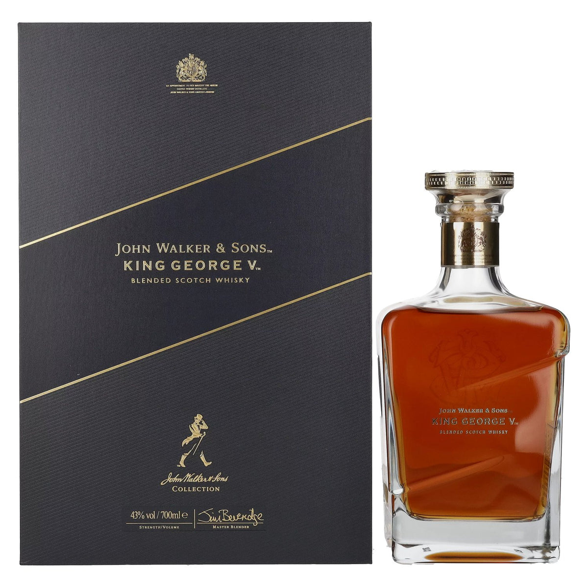John Walker &amp; Sons KING George V Blended Scotch Whisky 43% vol. 0,7l en boîte cadeau