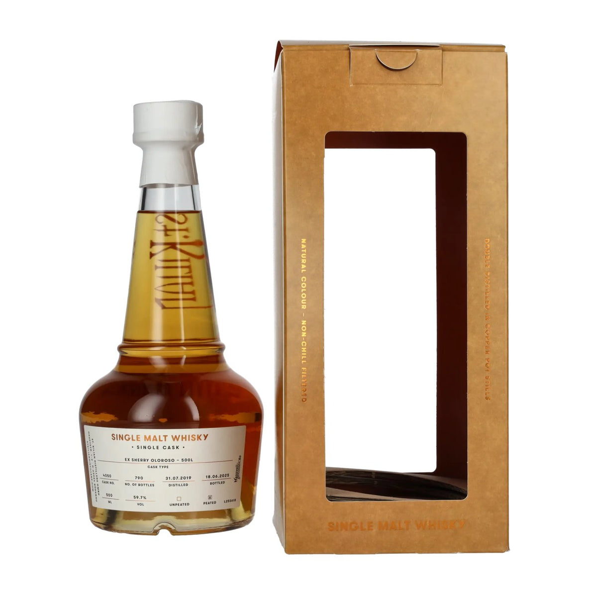 St. Kilian ULTRA HEAVILY PEATED Single Malt Whisky 59,7% Vol. 0,7l in gift box