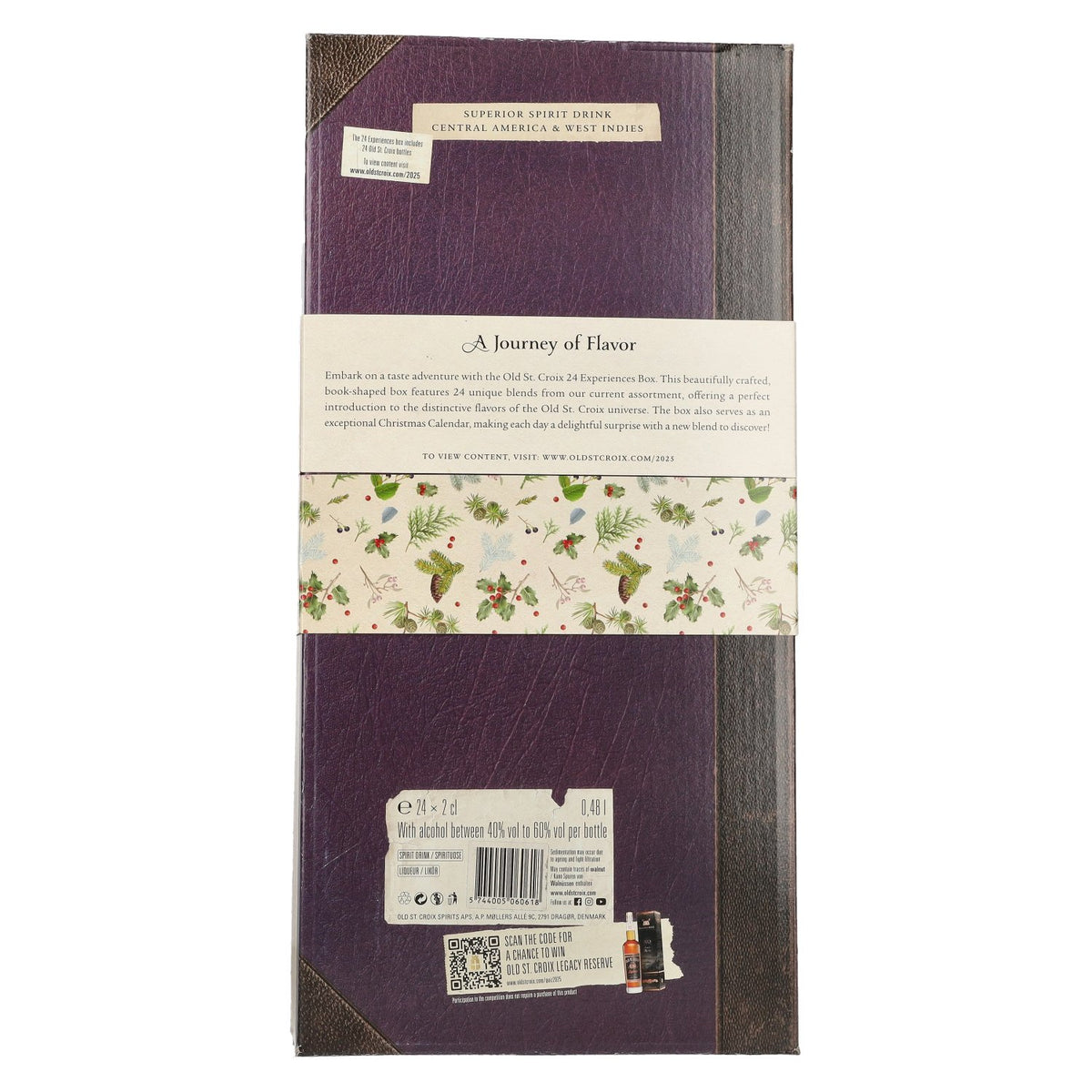 Old St. Croix A.H. Riise 24 Experiences 43,2% Vol. 24x0,02l Adventskalender