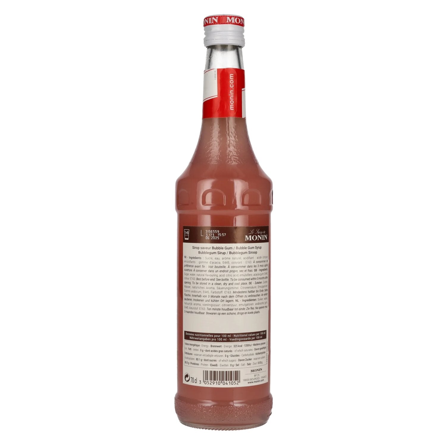 Le Sirop de Monin KAUGUMMI 0,7l