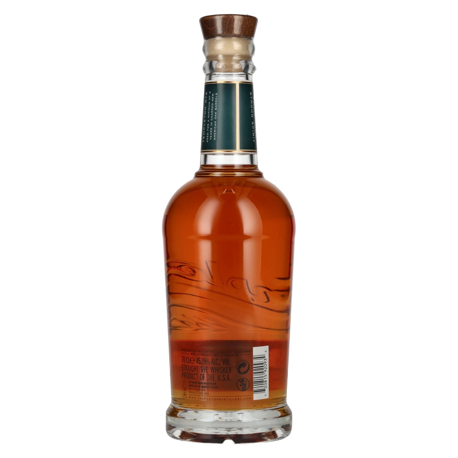 Templeton Rye Whiskey 6 Years Old Straigth Rye 45,8% Vol. 0,7l