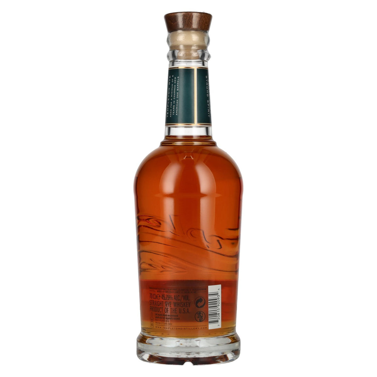 Templeton Rye Whiskey 6 Years Old Straigth Rye 45,8% Vol. 0,7l