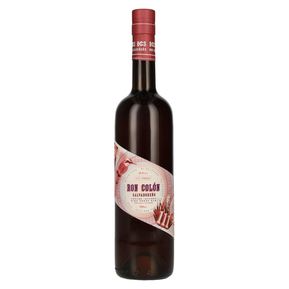 Ron Colón Salvadoreño COFFEE-INFUSED High-Proof Rum 55.5% vol. 0.7 l