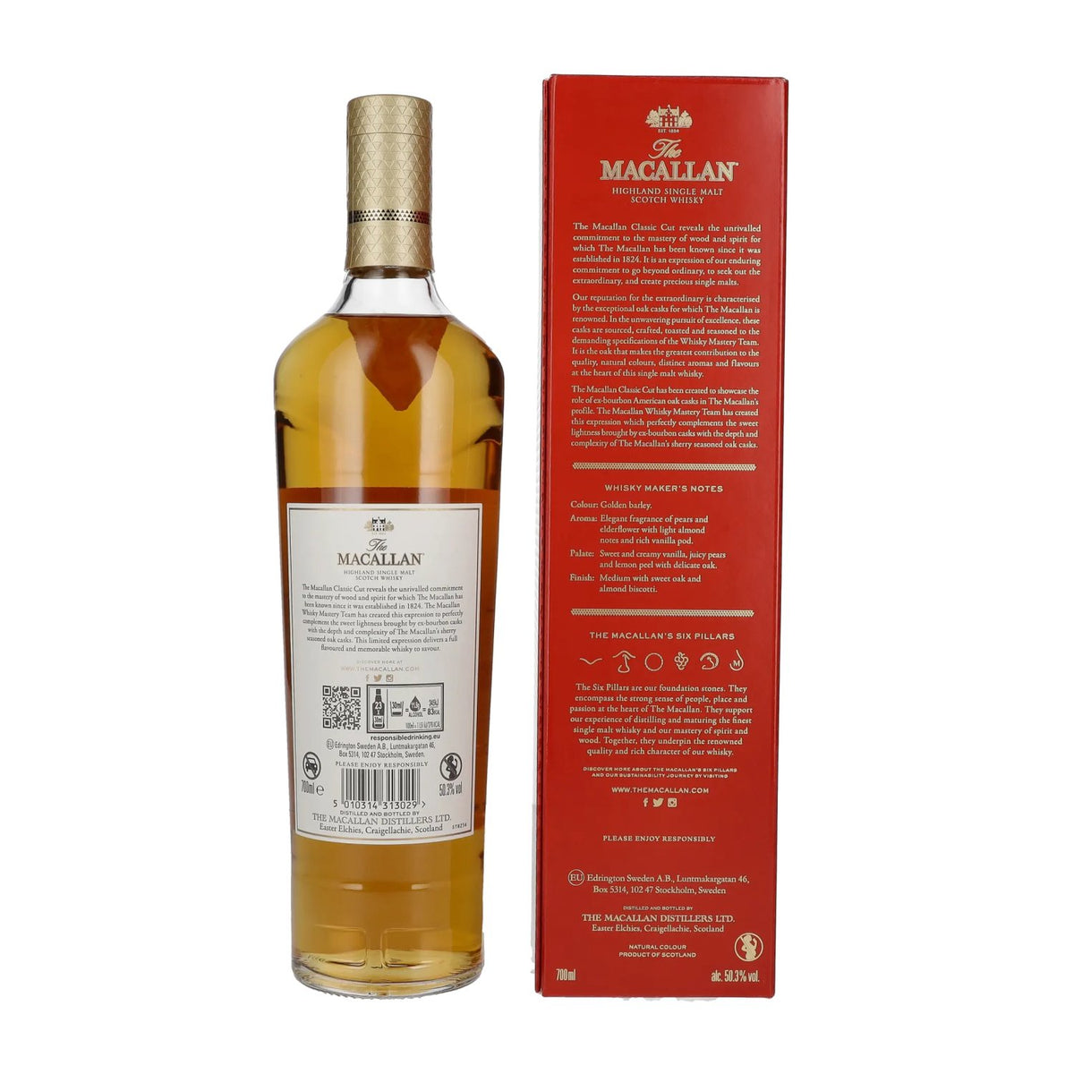 The Macallan CLASSIC CUT Limited Edition 2023 50,3% Vol. 0,7l in gift box