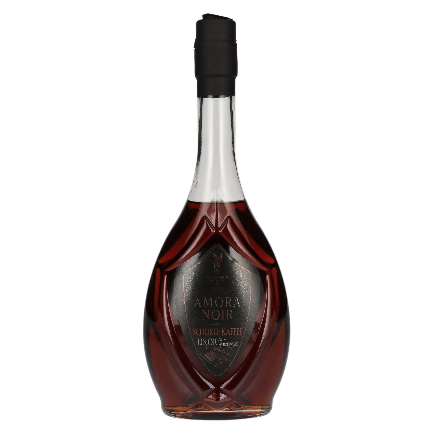 Phönix Amora Noir Schoko-Kaffee Likör auf Rumbasis 31% Vol. 0,5l
