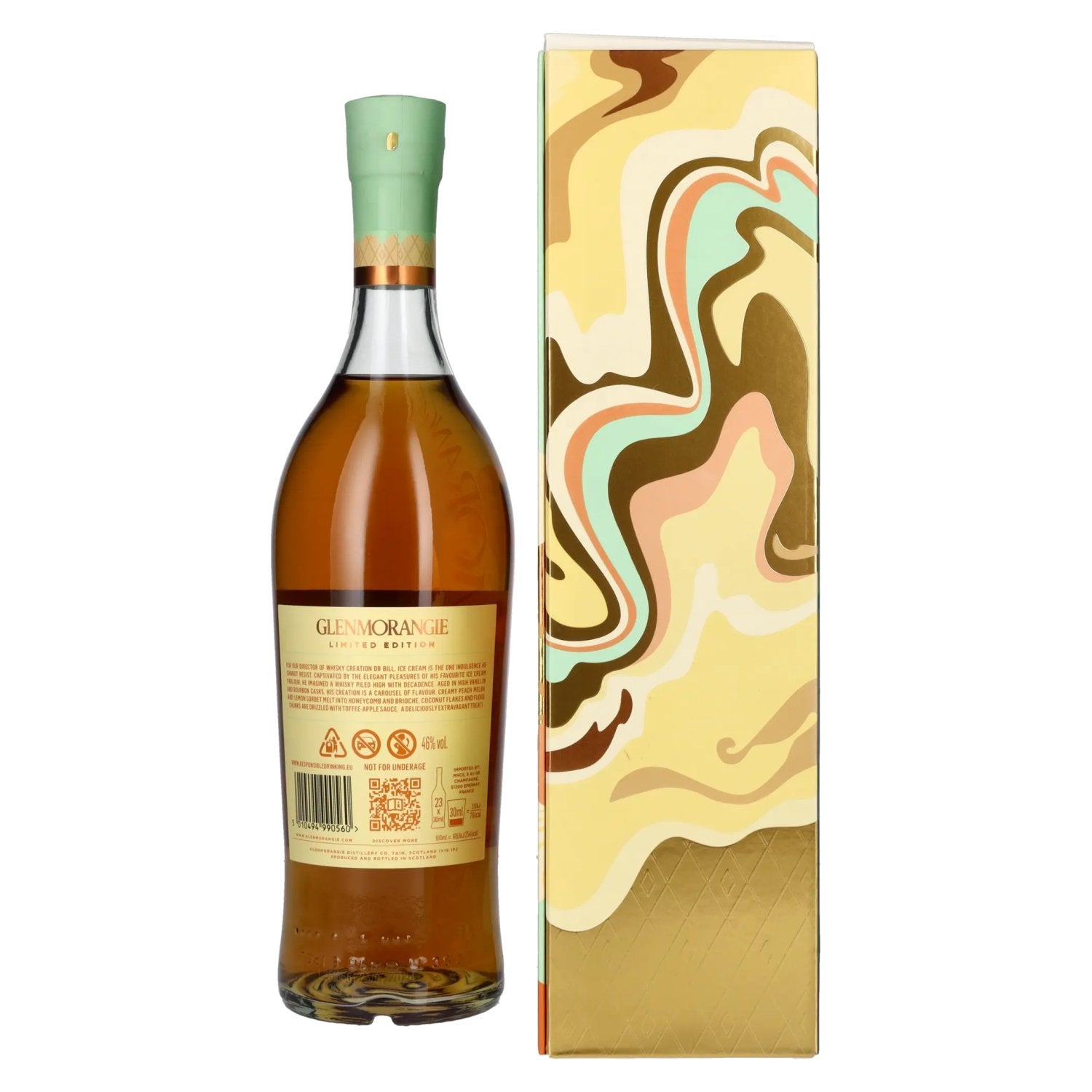 Glenmorangie A TALE OF ICE CREAM Highland Single Malt Limited Edition 46% Vol. 0,7l in Geschenkbox