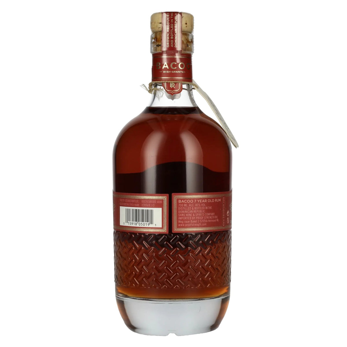 Bacoo Rum 7 Years Old Rum 40% Vol. 0,7l