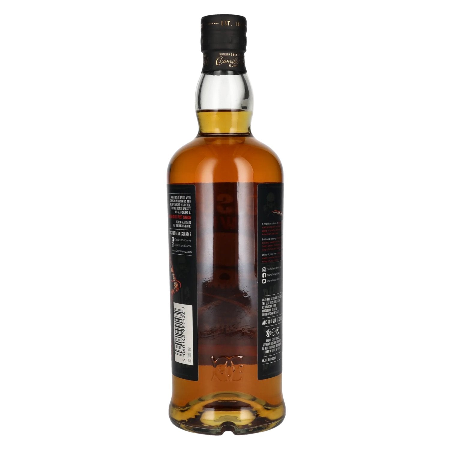 Dunville's Irish Whiskey Dead Island 2 Limited Edition 40% Vol. 0,7l