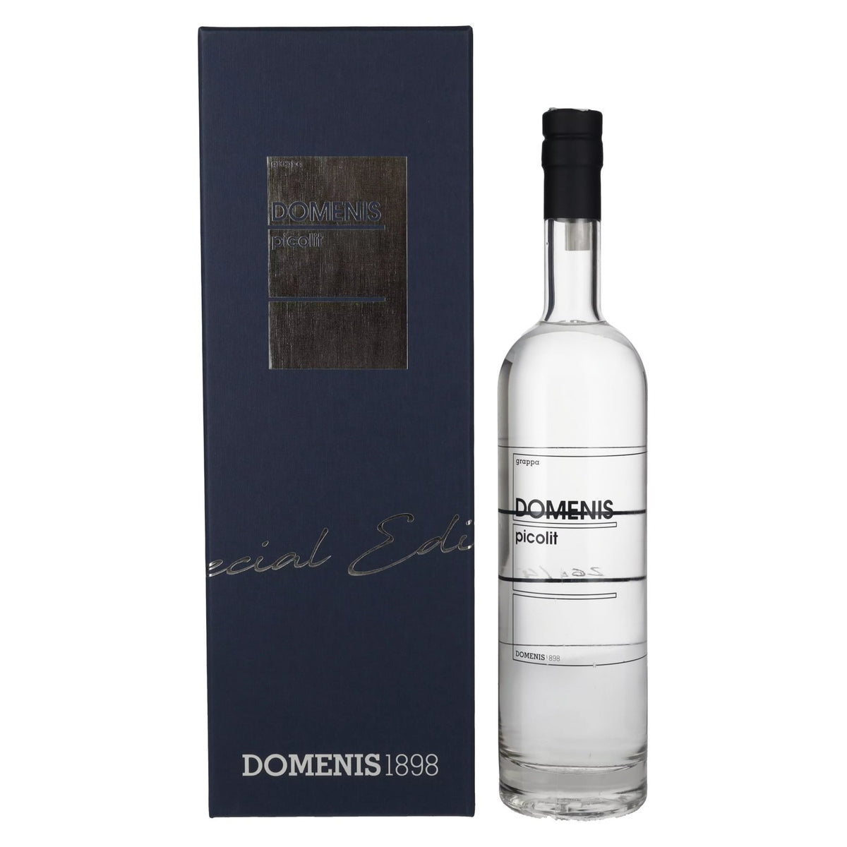 Domenis 1898 PICOLIT Grappa 45% vol. 0,7l en boîte cadeau