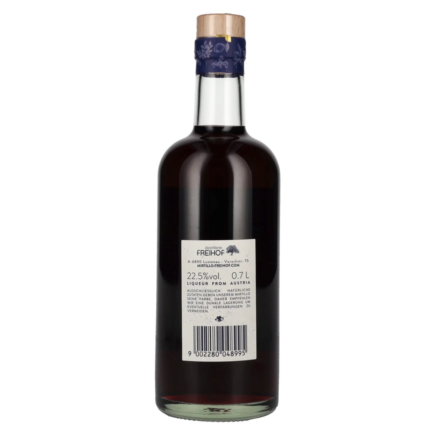 Freihof Mirtillo Liqueur 22,5% vol. 0,7l