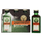 Jägermeister 9-JägerPack 35% vol. 9x0,02l