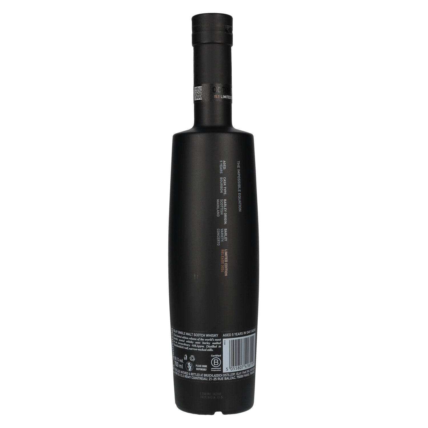 Octomore EDITION: 15.1 Super Heavily Peated Islay Single Malt Limited Release 2024 59,1% Vol. 0,7l
