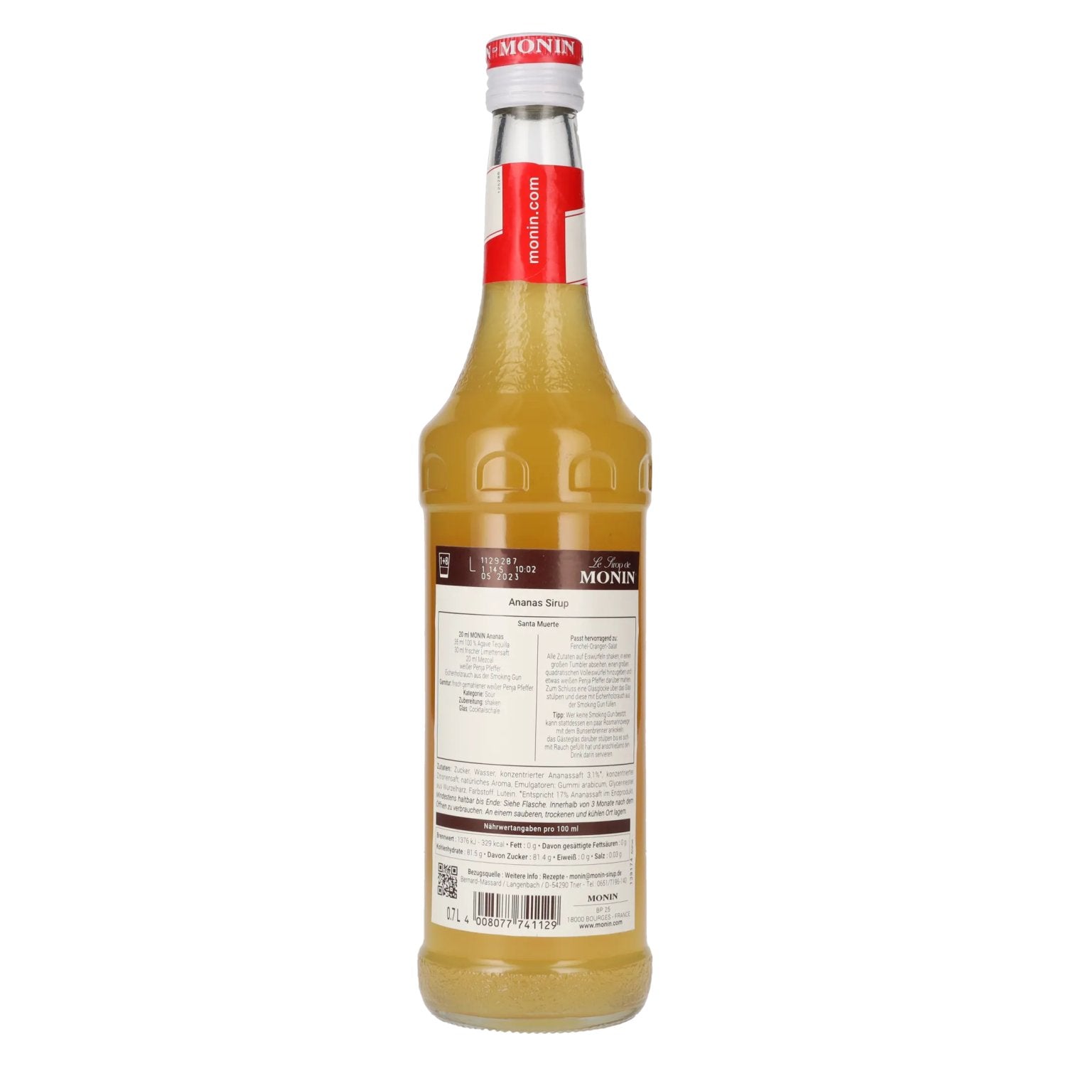 Le Sirop de Monin ANANAS 0,7l