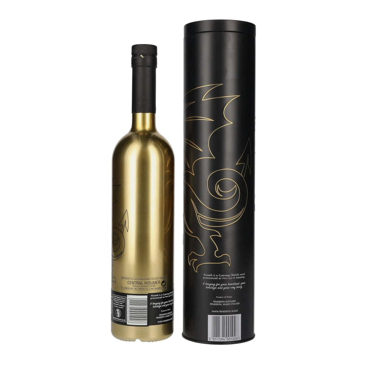 Penderyn HIRAETH Welsh Whiskey Icons of Wales No. 8 46% Vol. 0,7l en Tinbox