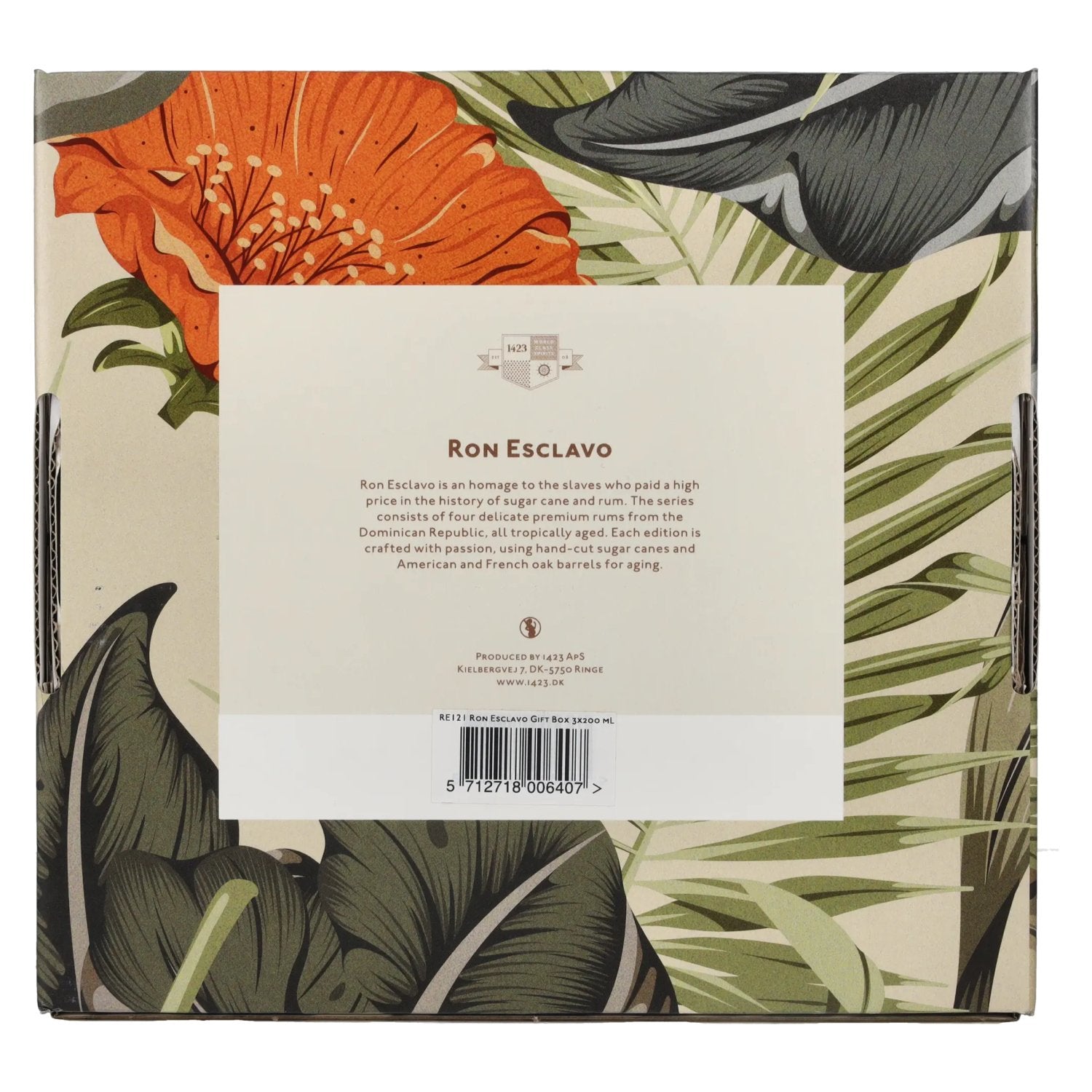 Ron Esclavo Giftbox 49% vol. 3x0,2l en boîte cadeau