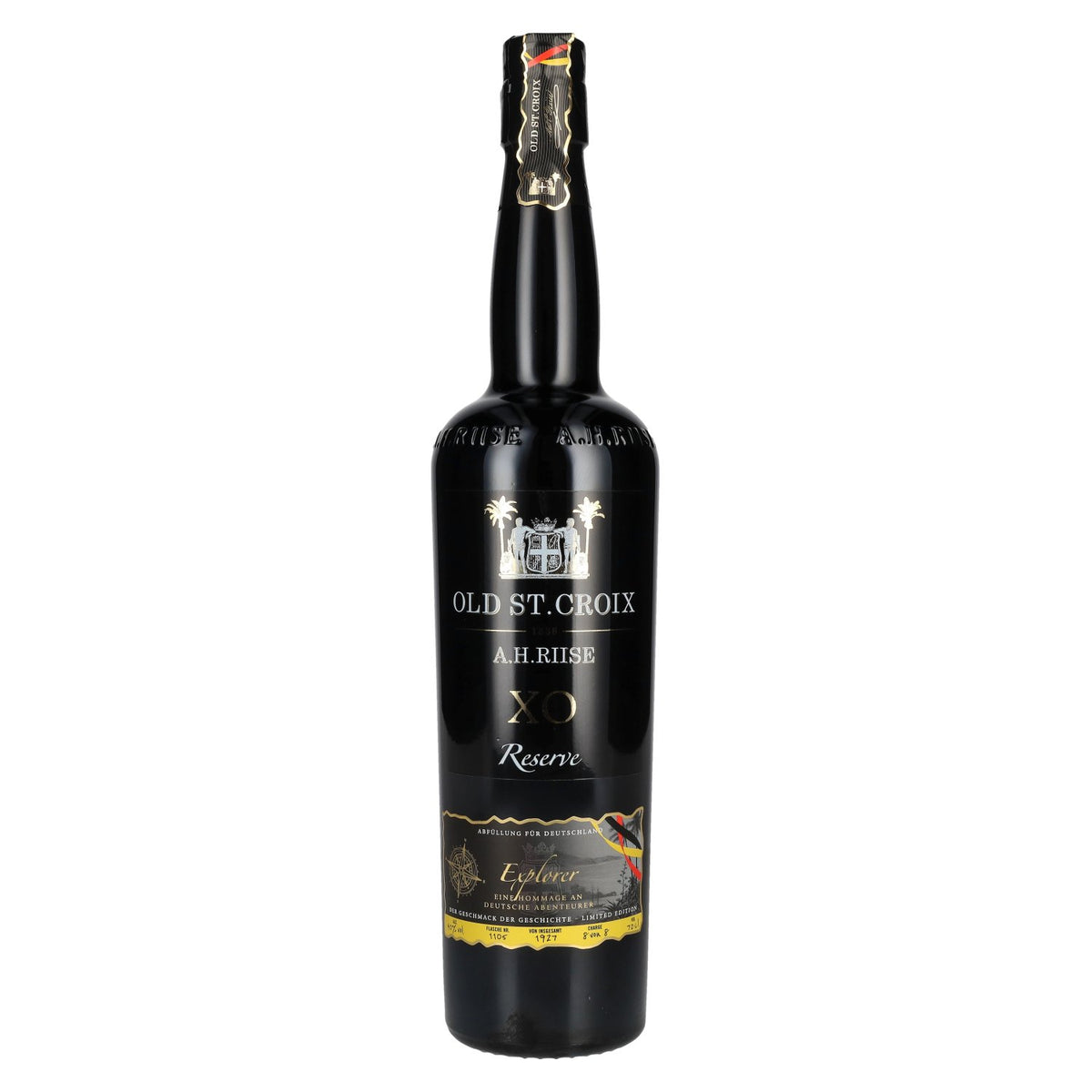 Old St. Croix A.H. Riise XO Explorer Reserve Germany Edition 40% ABV 0.7 l