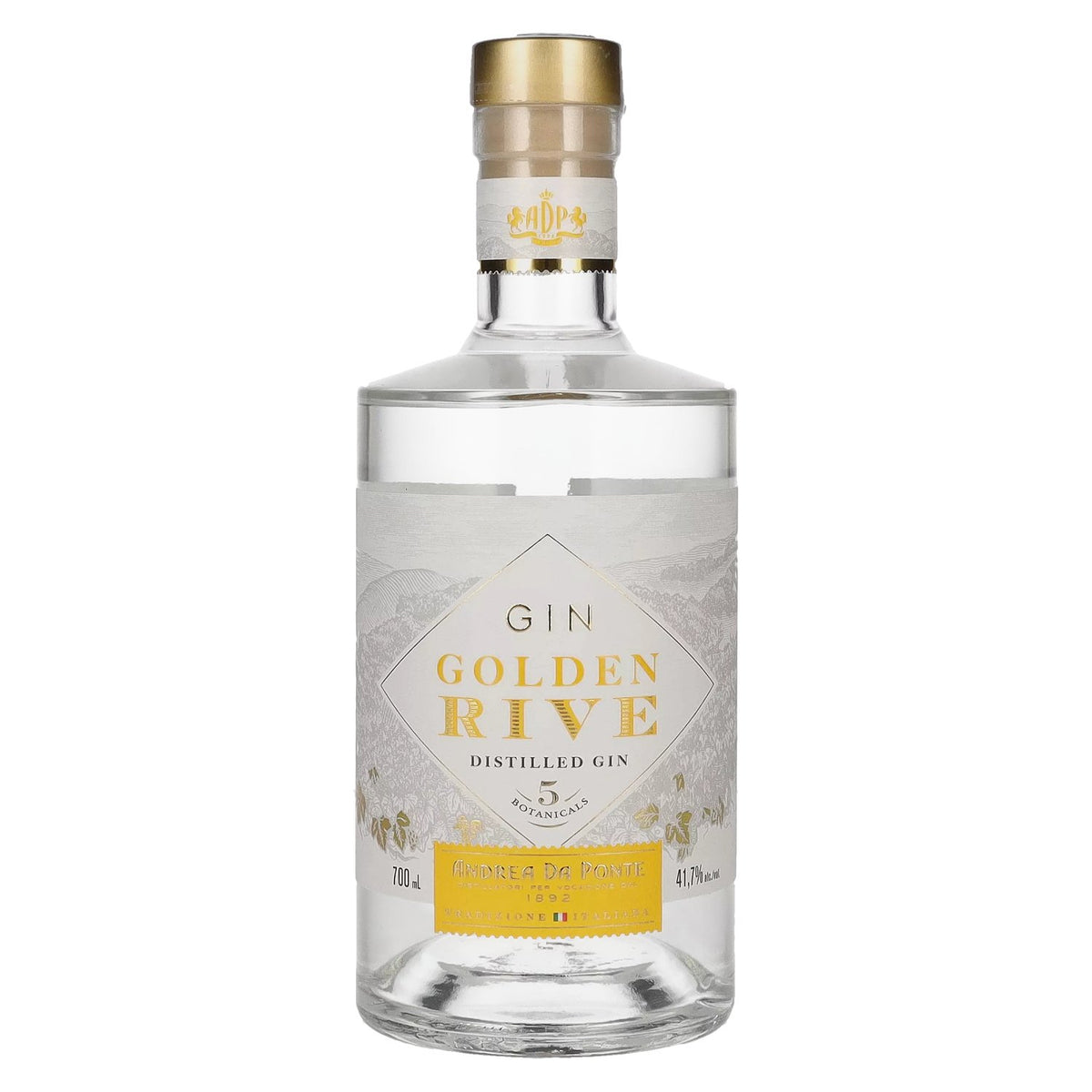 Andrea Da Ponte Golden Rive Distilled Gin 41.7% Vol. 0.7l