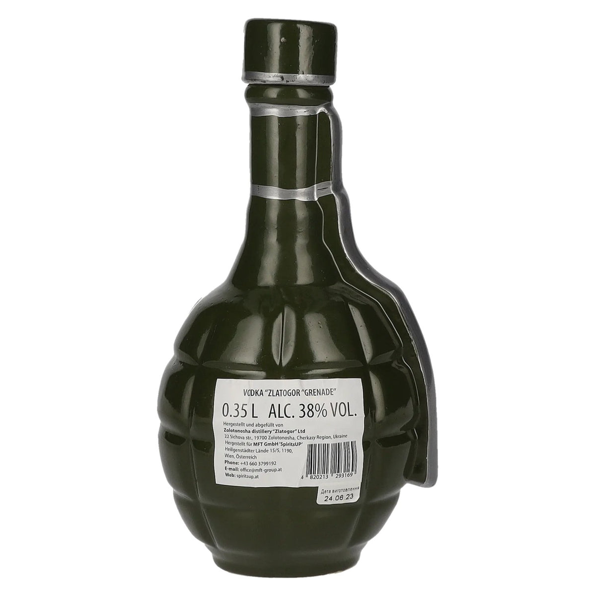 Zlatogor Grenade Vodka 38% Vol. 0,35l