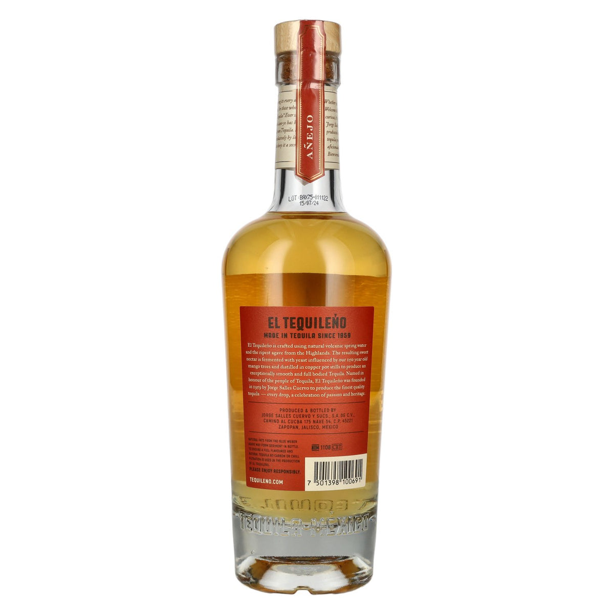El Tequileño 1959 Añejo 100% Agave 40% vol. 0.7 l