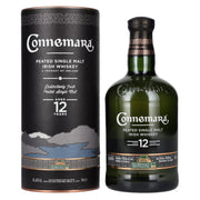 Connemara 12 Years Old Peated Single Malt Irish Whiskey 40% Vol. 0,7l in gift box