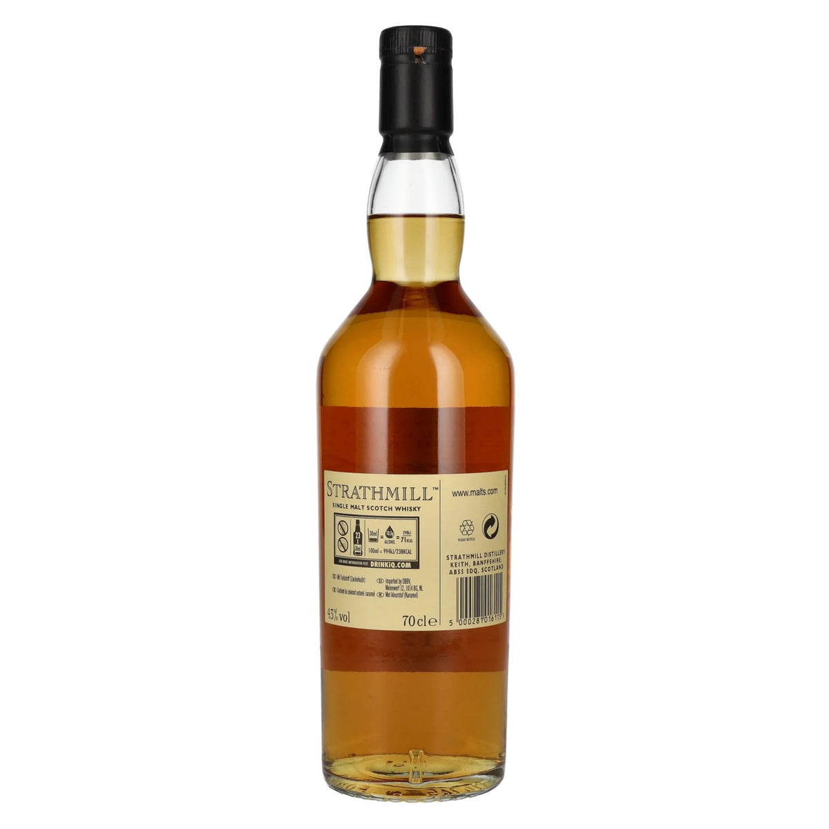 Strathmill 12 Years Old Single Malt Scotch Whisky 43% Vol. 0,7l