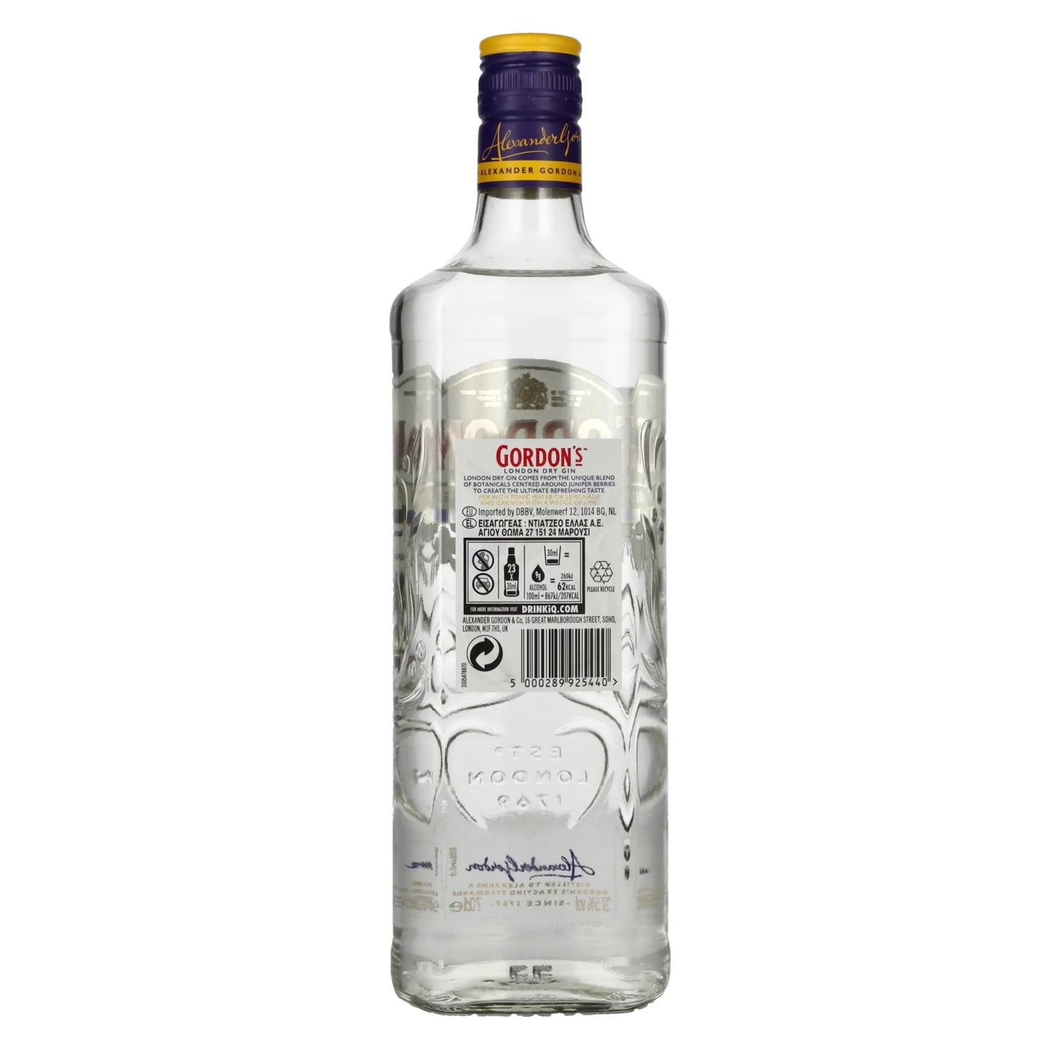 Gordon's London Dry Gin 37,5% Vol. 0,7l