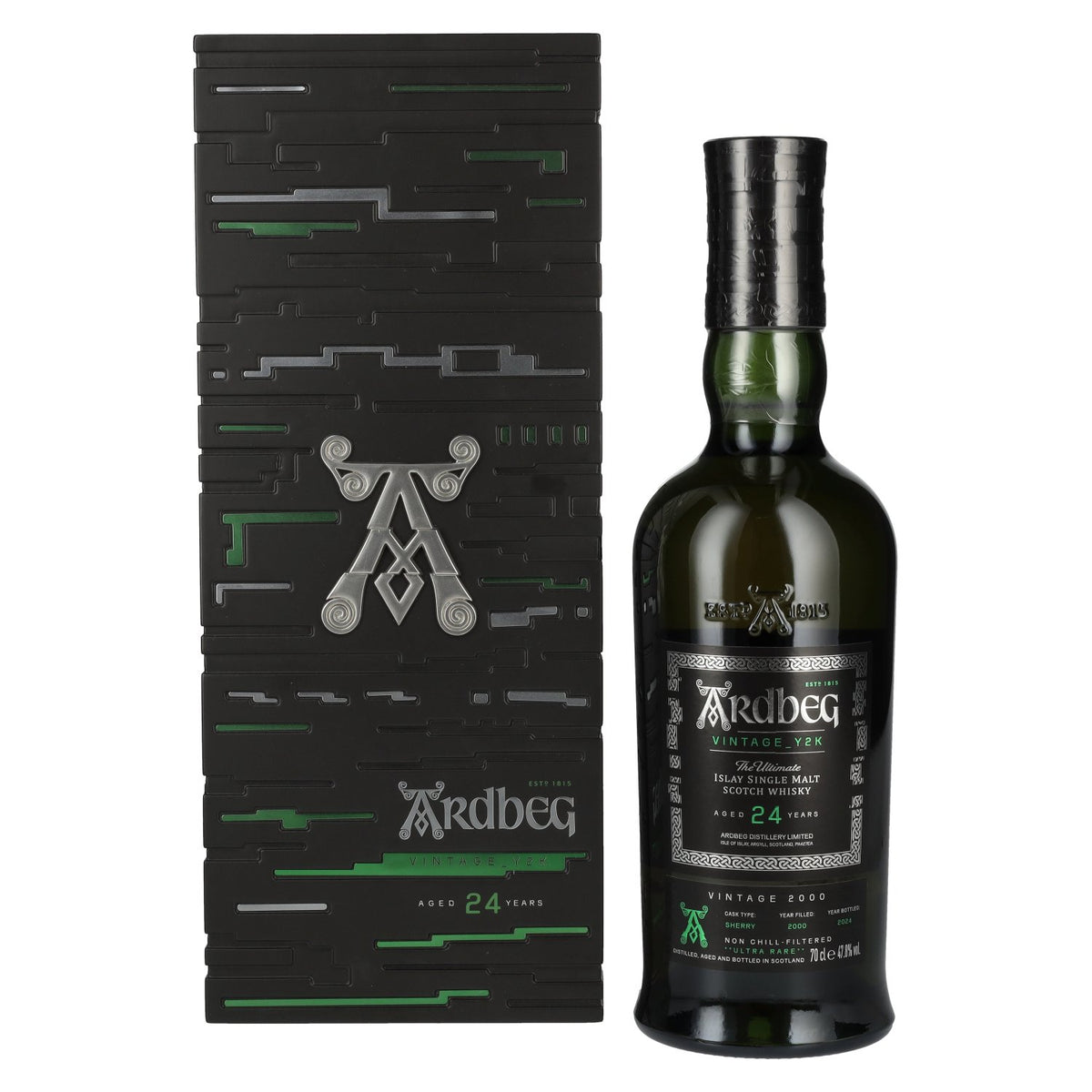 Ardbeg 24 Years Old The Ultimate Vintage Y2K 2000 47,8% Vol. 0,7l in gift box