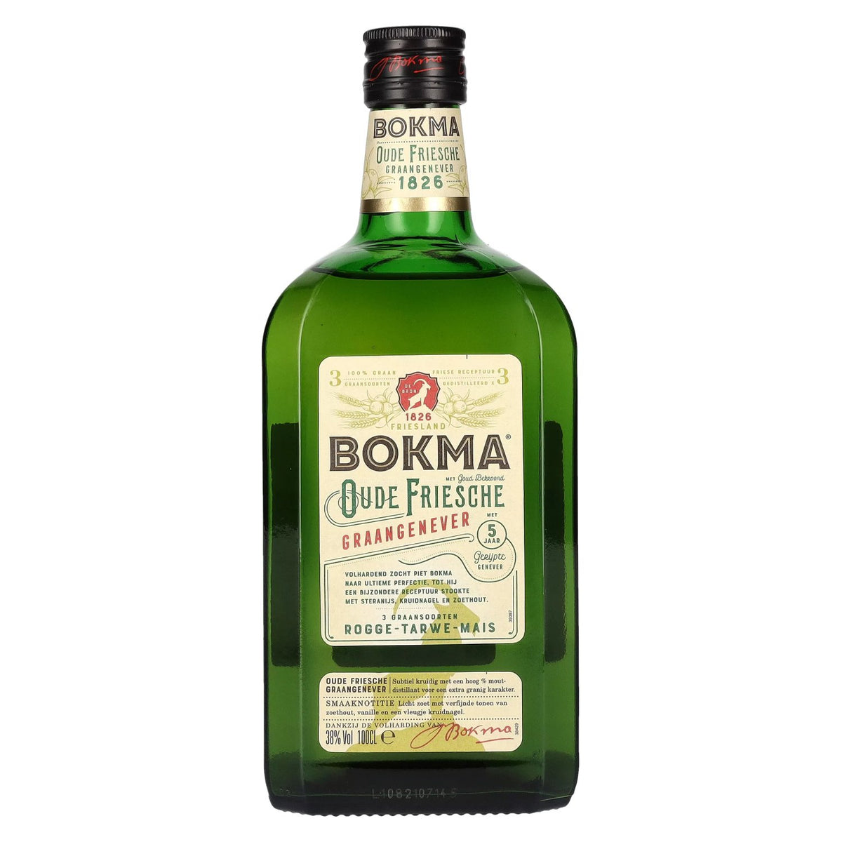 Bokma Oude Genever 38% vol. 1l
