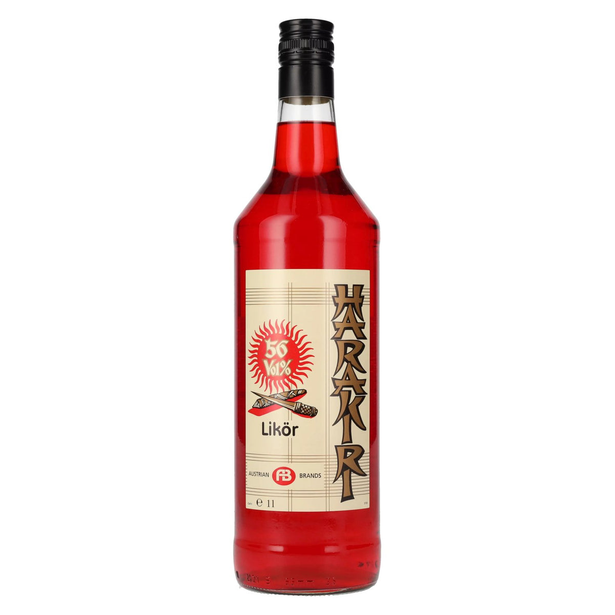Harakiri liqueur 56% vol. 1l