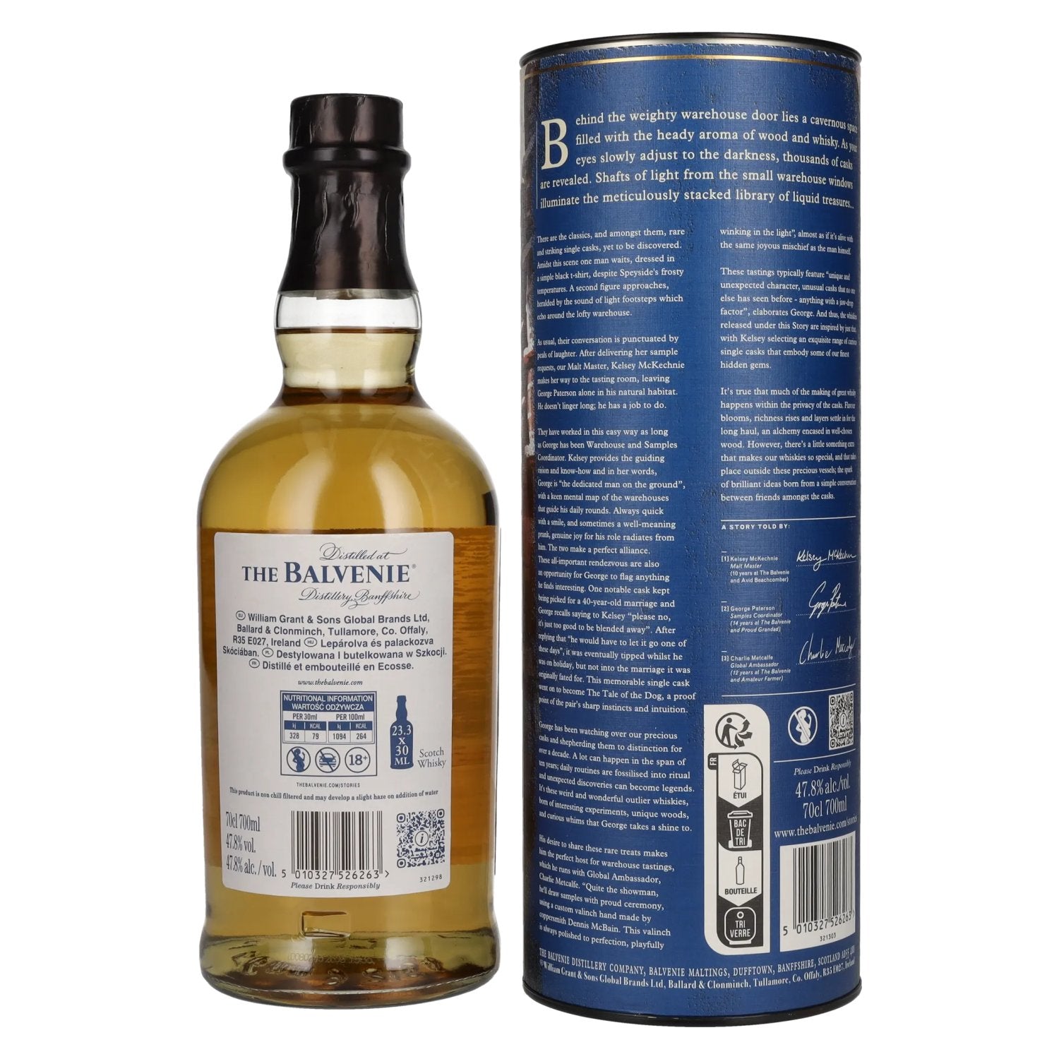 The Balvenie 14 Years Old A Collection of Curious Casks AMERICAN BOURBON BARREL 47,8% Vol. 0,7l in Geschenkbox
