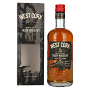 West Cork 5-Year-Old Irish Whiskey BLACK CASK Finish 40% vol. 0.7 l in a gift box